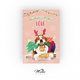  Giáng sinh Chó mèo 