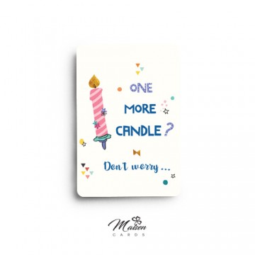 One more candle One more candle