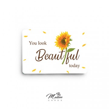 You look beautiful You look beautiful