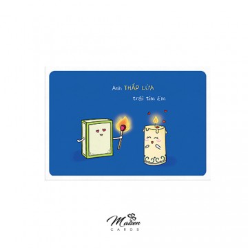 Postcard DIÊM - NẾN